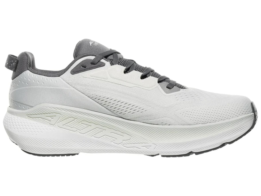 Men's Altra FWD VIA 2 in Light Grey — medial view.