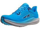 Men's Altra Torin 8. Blue upper. Grey midsole. Lateral view.