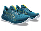 Men's Asics Gel-Cumulus 26 Evening Teal/Bright Yellow - lateral view