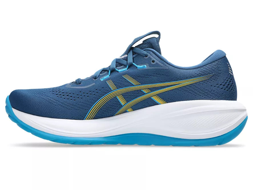 Men's Asics GEL-Cumulus 28 Twilight Blue/Yamabuki medial view
