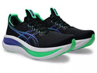 Men's Asics Gel-Nimbus 28 Black/Cobalt Burst lateral view