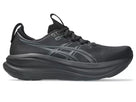 Men's Asics Gel-Nimbus 28 Black/Graphite Grey lateral view