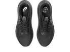 Men's Asics GT 2000 14. Black upper. Black midsole. Top view.