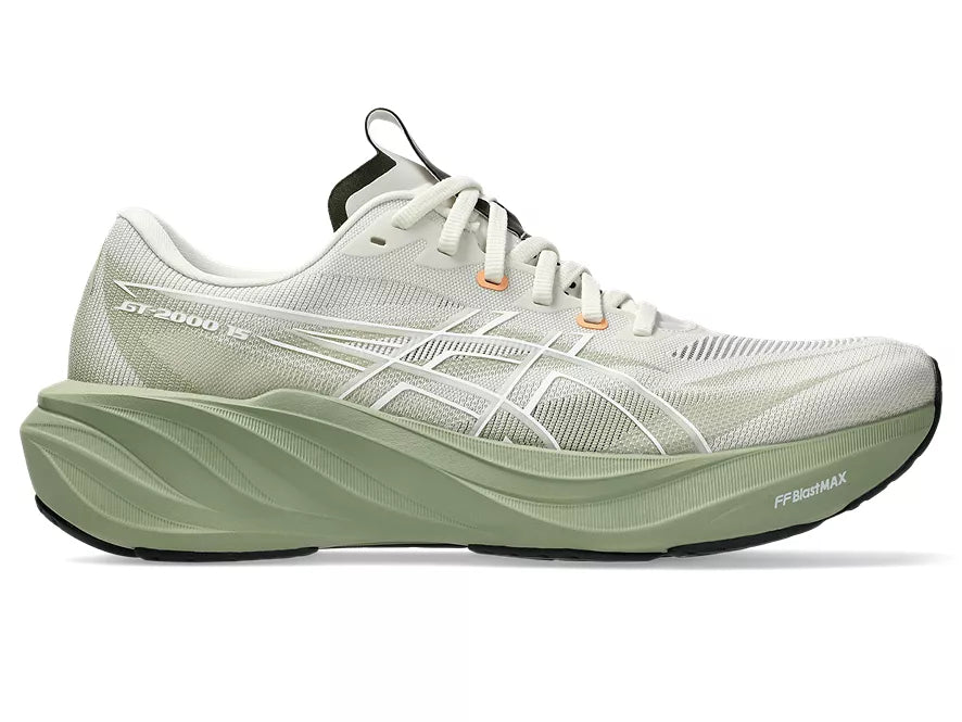 Men's Asics GT-2000 15 Birch/Khaki Green lateral view