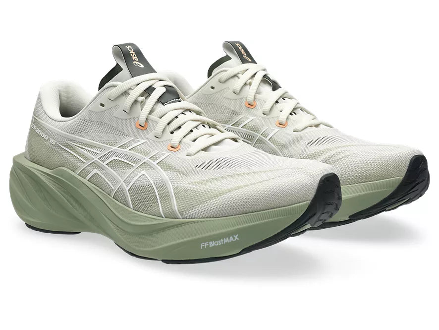 Men's Asics GT-2000 15 Birch/Khaki Green lateral view