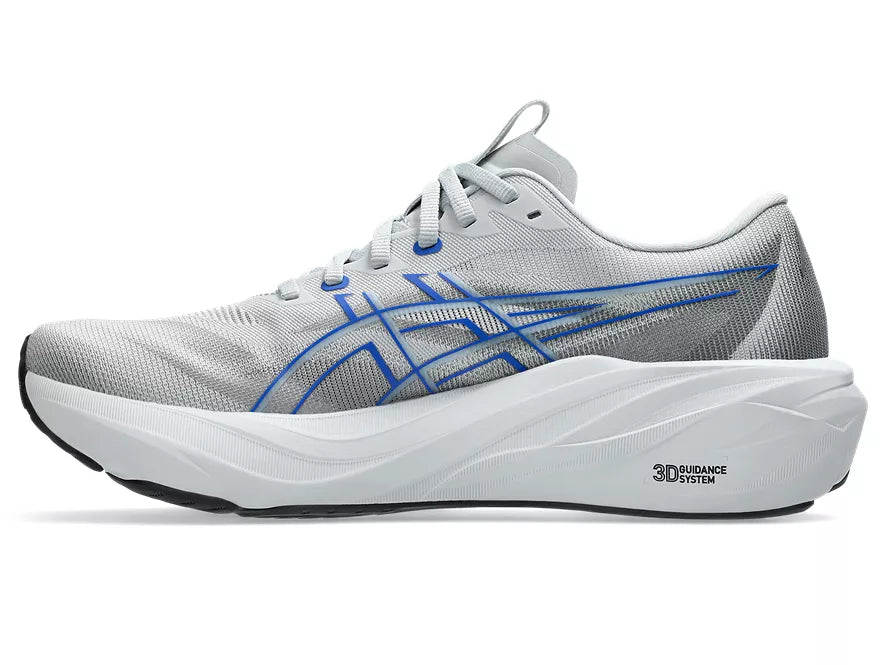 Men's Asics GT-2000 15. Grey upper. Grey midsole. Medial view.
