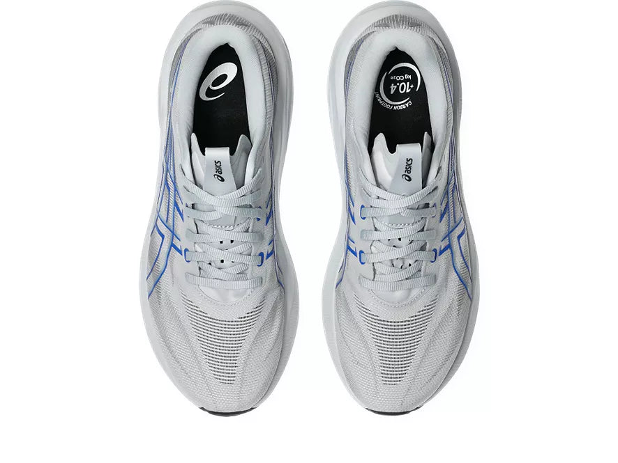 Men's Asics GT-2000 15. Grey upper. Grey midsole. Top view.