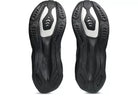 Men's Asics Novablast 6 Black/Black outsole view