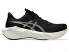 Men's Asics Novablast 6 Black/Khaki lateral view