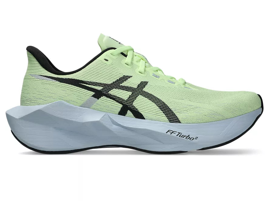 Men's Asics Novablast 6 Illuminate Yellow/Black lateral view