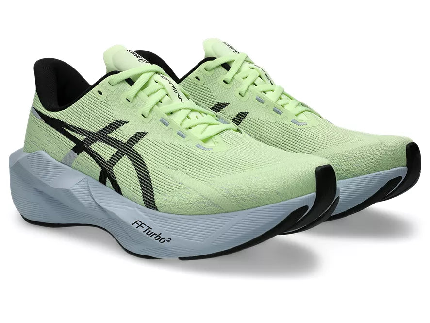 Men's Asics Novablast 6 Illuminate Yellow/Black lateral view