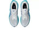 Men's Asics Novablast 6 White/Energy Aqua top view