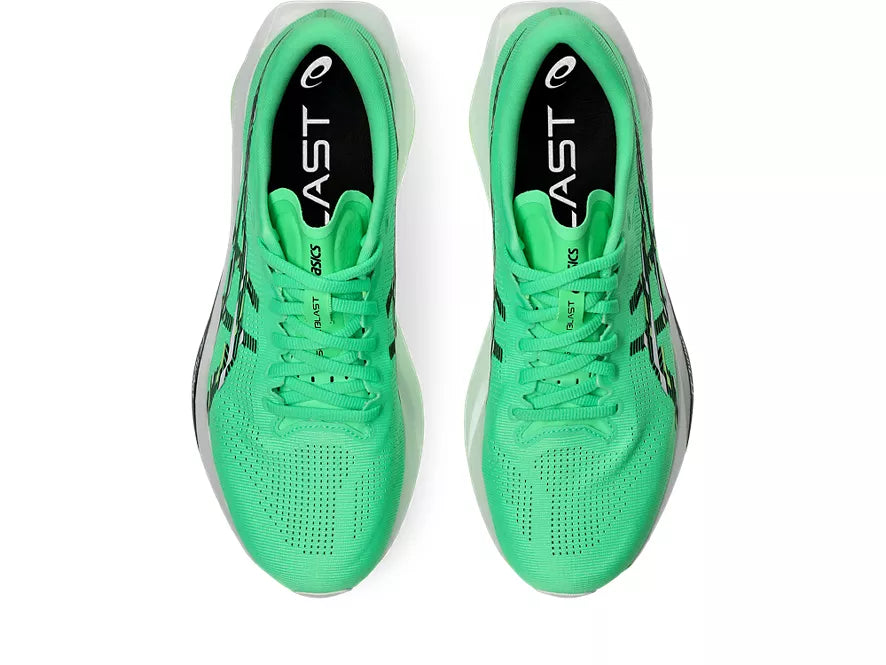 Men's ASICS Sonicblast Vital Green/Black top view