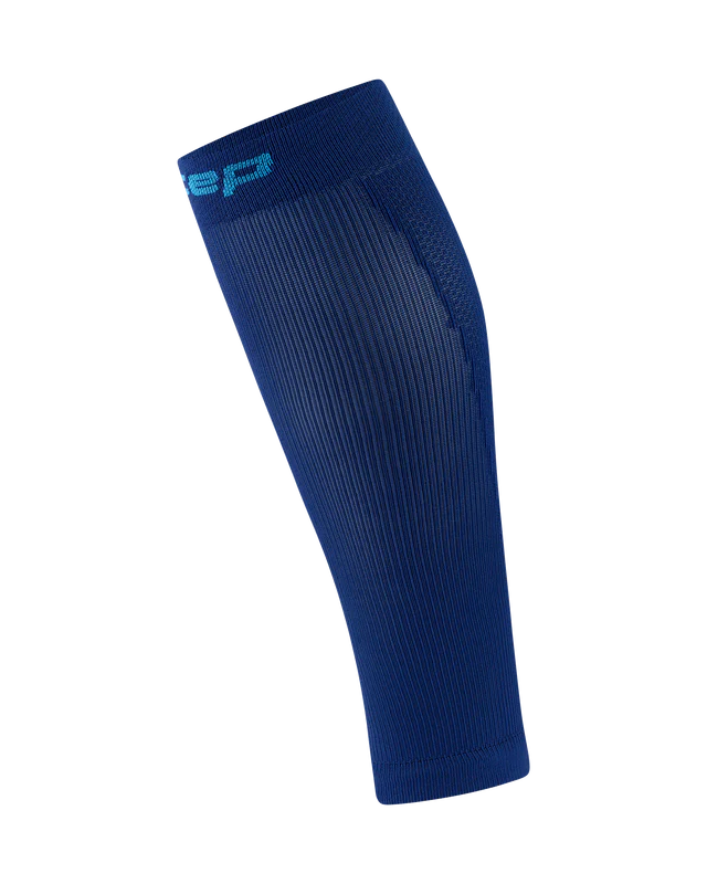 Men's CEP Core Run Calf Sleeves 5.0. Dark Blue.