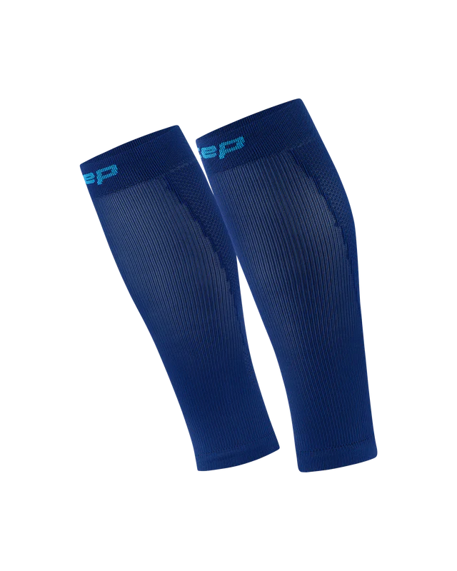 Men's CEP Core Run Calf Sleeves 5.0. Dark Blue.