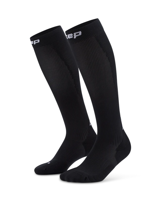 Men's CEP Core Run Socks 5.0. Black.