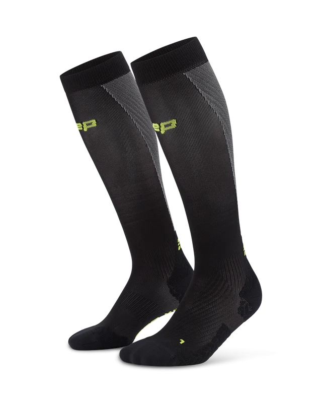 Men's CEP Ultralight Compression Socks. Black.