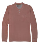 Dakota Grizzly Remy 2-Button Henley Shirt Men's Russet