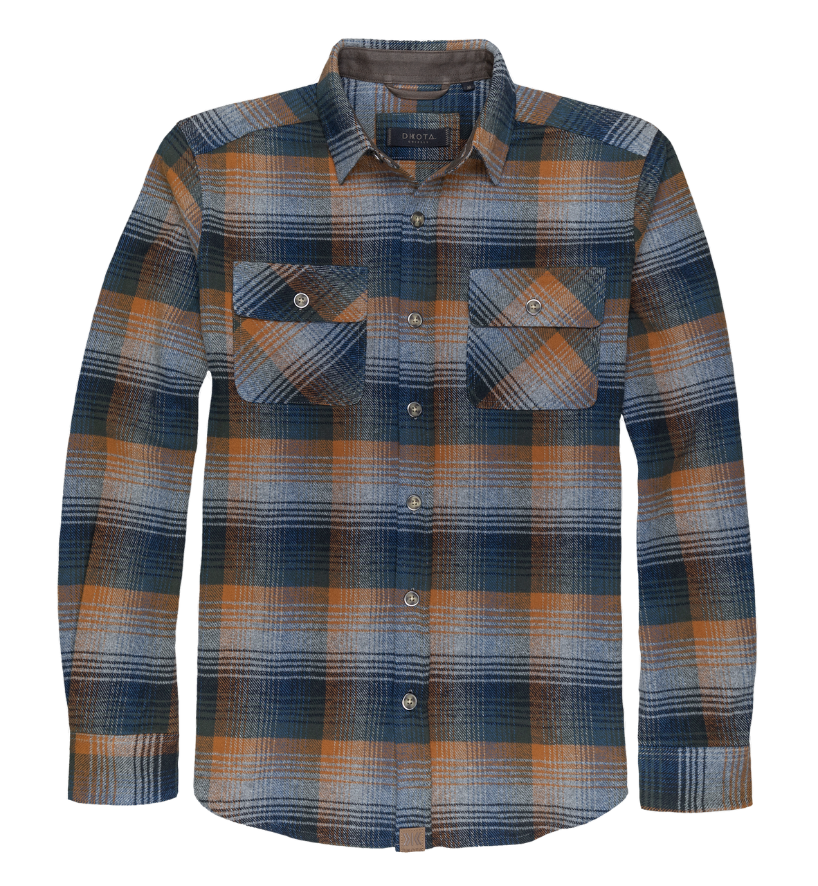 Dakota Grizzly Turk Reverse Weave Cotton Flannel Shirt Men's Trail