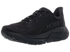 Men's HOKA Arahi 8 in Black/Black, lateral view.