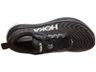 Men's Hoka Gaviota 5. Black upper. White midsole. Top view.