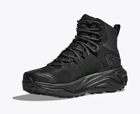 NEW HOKA men\'s kaha 3 gtx hiking shoes in black/black Shop Men main image 3
