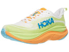 Men's Hoka Skyflow. Frost/Solar Flare. Lateral view.