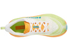 Men's Hoka Skyflow. Frost/Solar Flare. Top view.