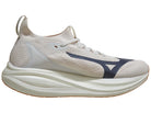 Men's Mizuno Neo Vista 2 in Nimbus Cloud/Tangelo, medial view.