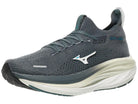 Men's Mizuno Neo Vista 3 in Dark Slate/White, lateral view.