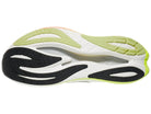 Men's Mizuno Neo Vista 3 in White/Black, outsole view.