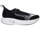 Men's Mizuno Neo Zen 2. Black upper. White midsole. Medial view.