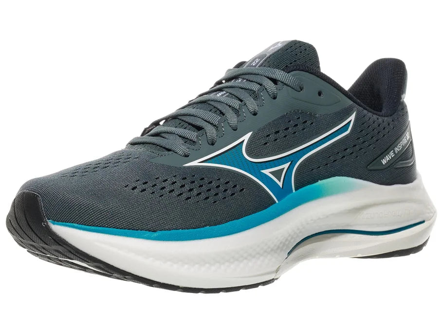 Mizuno | Wave Inspire 22 | Men's | Black/Quiet Shade – Confluence