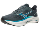 Men's Mizuno Wave Inspire 22 in Dark Slate/Blue Jewel - lateral view