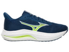 Men's Mizuno Wave Inspire 22 in Estate Blue/White - medial view