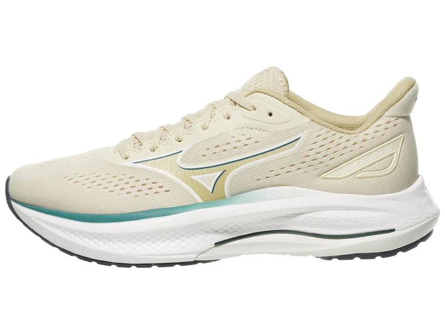 Men's Mizuno Wave Inspire 22 in Summer Sand/Pale Khaki - side view
