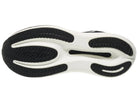 Men's Mizuno Wave Rider 30 in Black/White, outsole view.