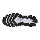 Mizuno Wave Sky 8 men's running shoe in Black/Metallic Grey, outsole view