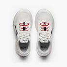 Men's Mount to Coast C1. White upper. White midsole. Top view.