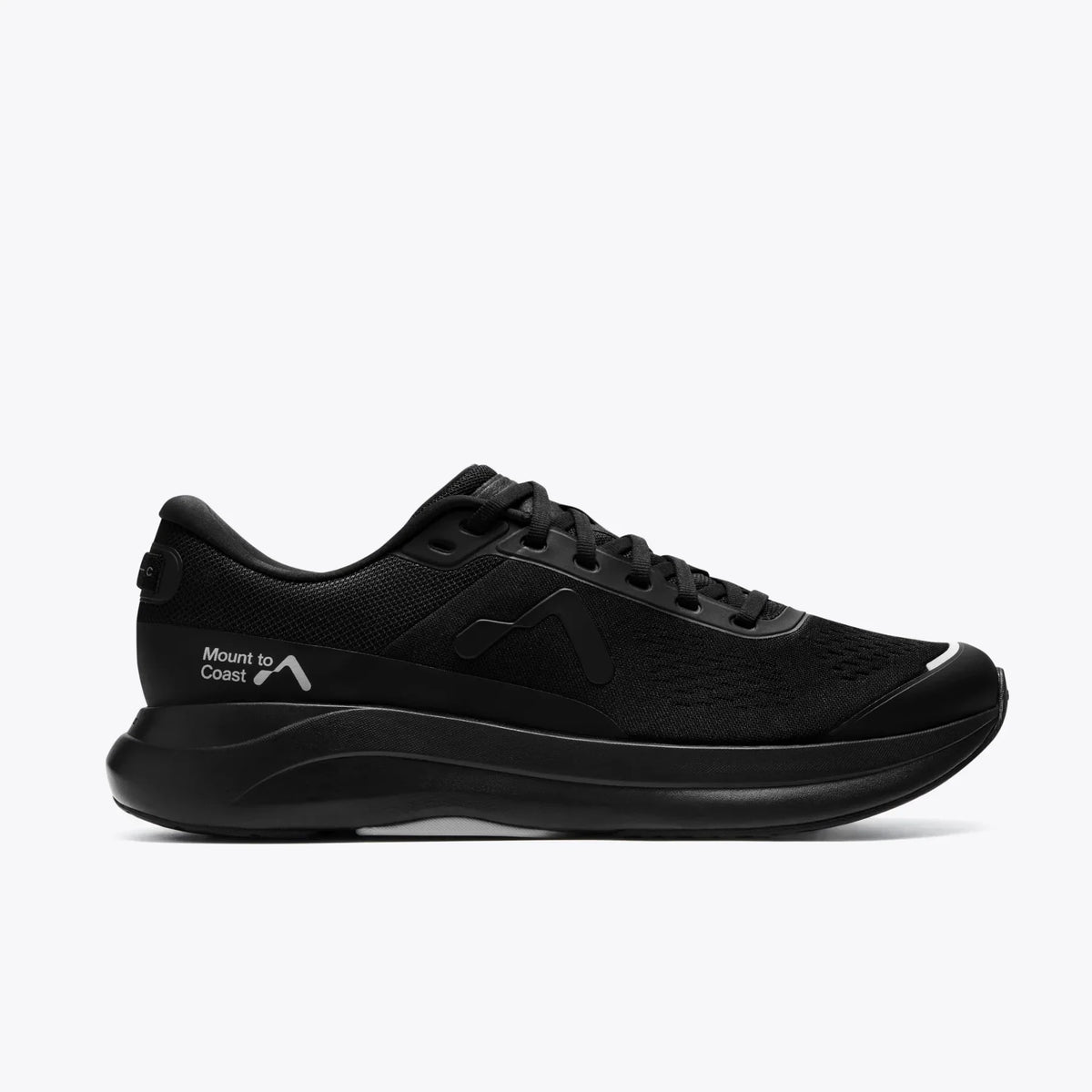 Men's Mount to Coast P1 in Black, lateral view
