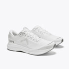Men's Mount to Coast P1. White upper. White midsole. Lateral view.
