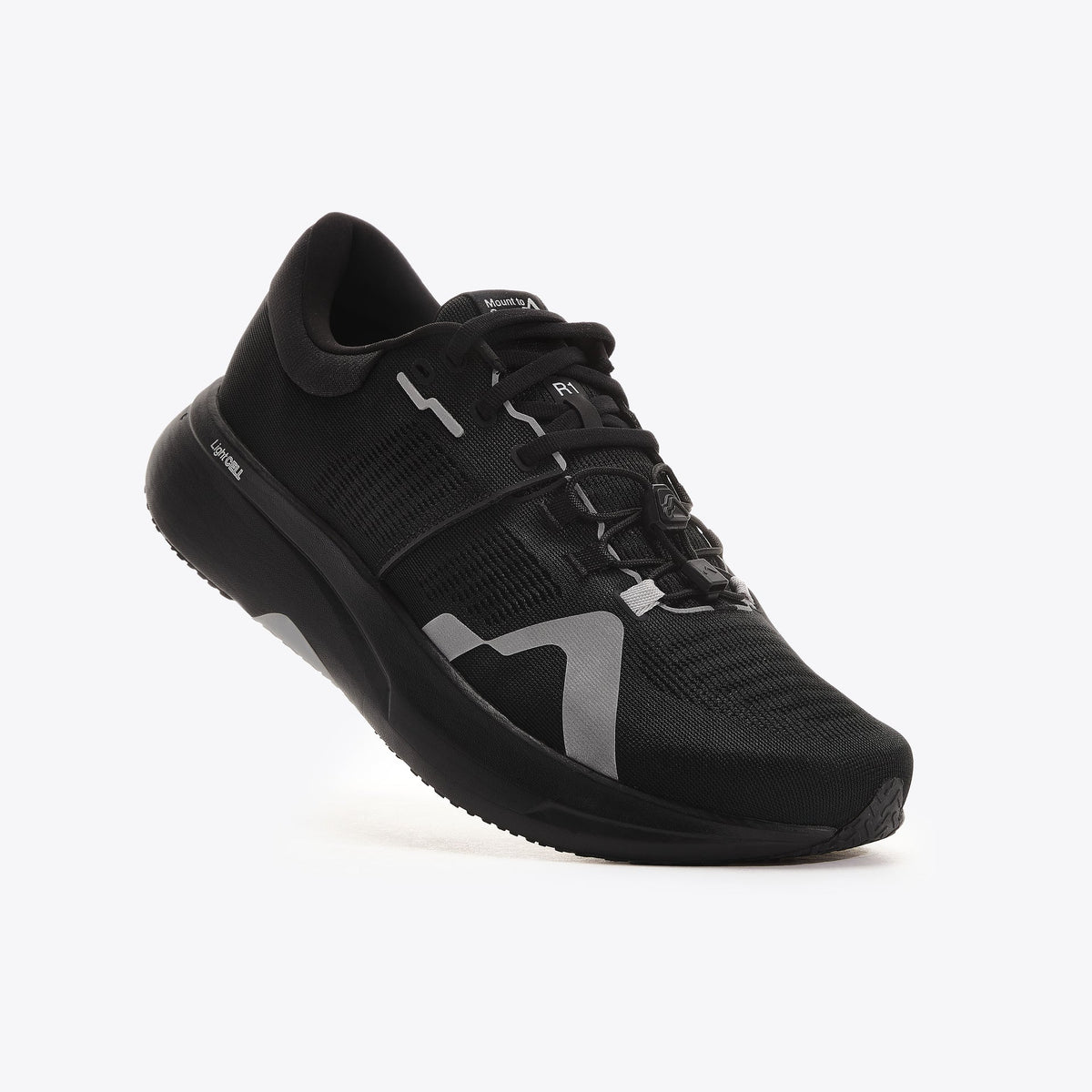 Men's Mount to Coast R1 in Black, lateral view
