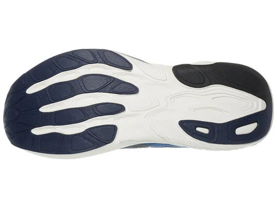 Men's New Balance 880 v15. Blue upper. White midsole. Top view.