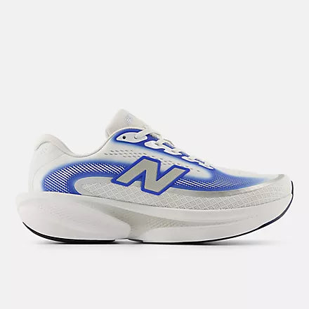 Men's New Balance Fresh Foam X Ellipse v1 in White/Blue, alternate lateral view