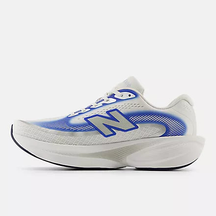Men's New Balance Fresh Foam X Ellipse v1 in White/Blue, medial view