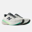 Men's New Balance 860 v15. White upper. White midsole. Lateral view.
