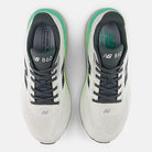 Men's New Balance 860 v15. White upper. White midsole. Top view.