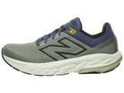 Men's New Balance 860 v14. Grey upper. Off White midsole. Lateral view.