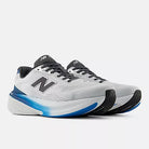 Men's New Balance Fresh Foam X 860 v15. Light Grey upper. White midsole. Lateral view.