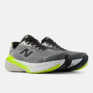 Men's New Balance Fresh Foam X 860 v15. Grey upper. White midsole. Lateral view.